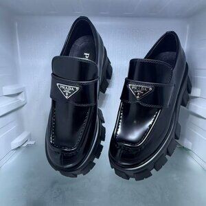 👞 Prada Black Women's Loafers 👞